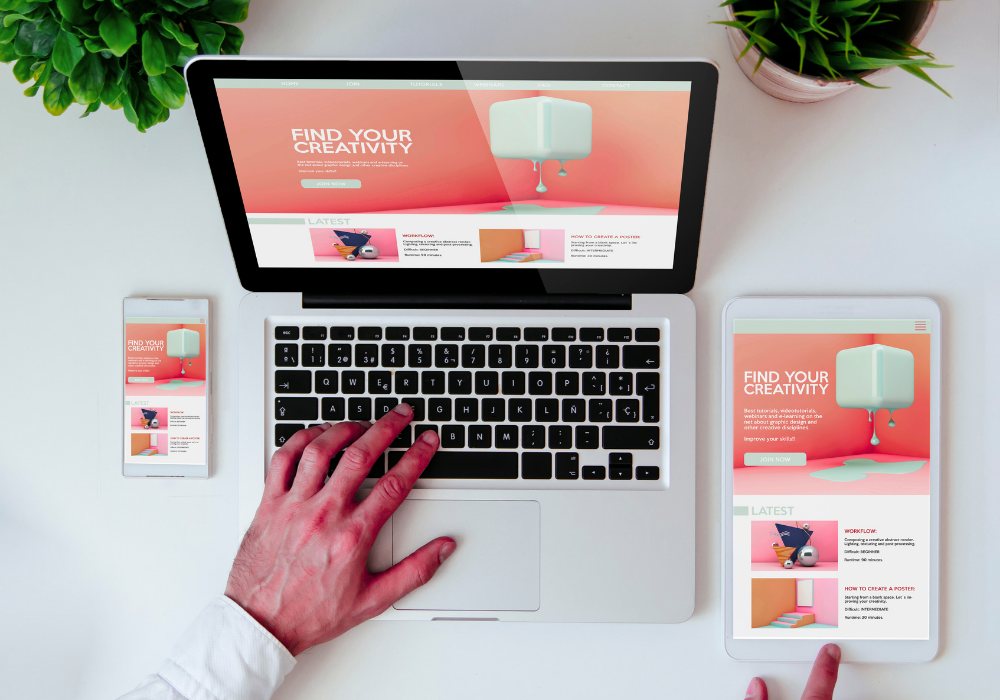 Projektowanie stron i landing page