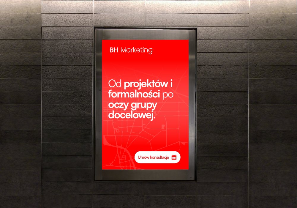 Kampania kreatywna offline - reklama outdoor